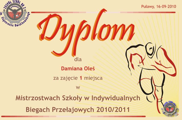 dyplom-biegi_2010.jpg - Fot. G. Borucz